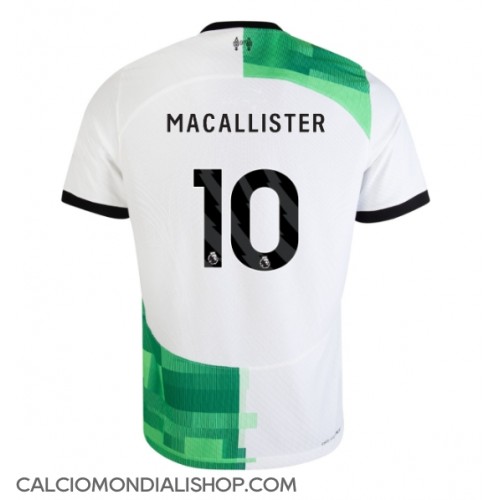 Maglie da calcio Liverpool Alexis Mac Allister #10 Seconda Maglia 2023-24 Manica Corta